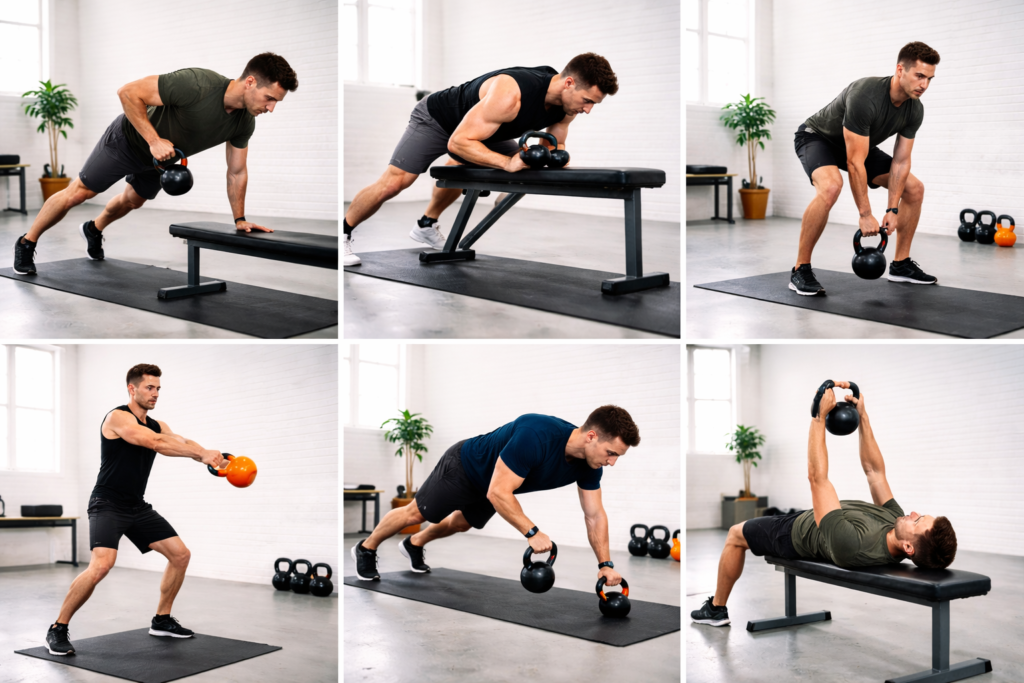 Kettlebell Back Exercises