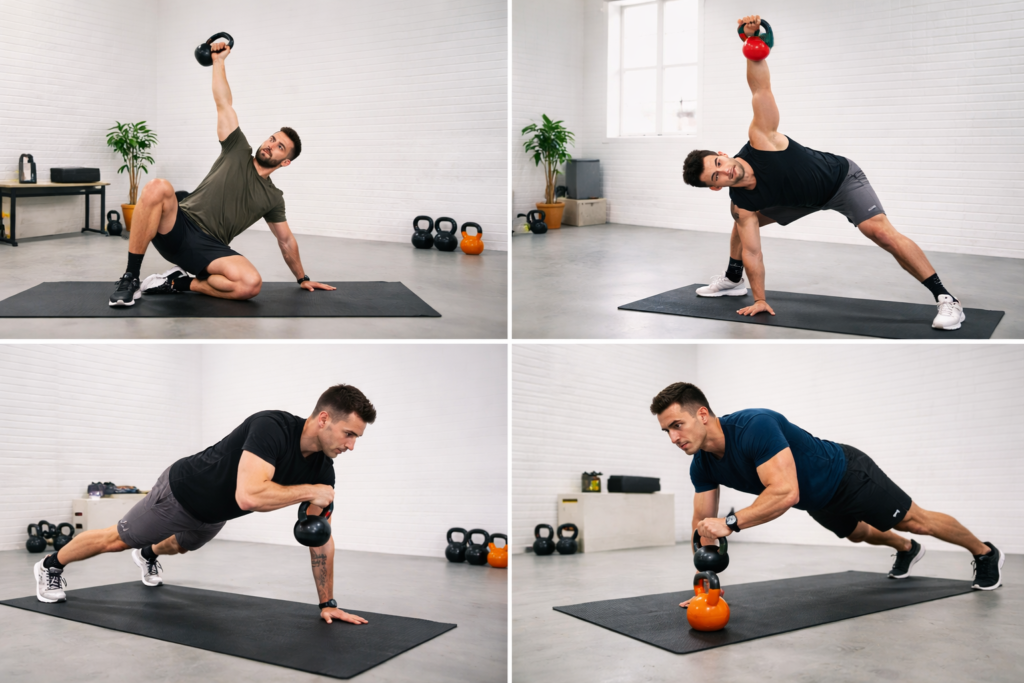 kettlebell windmill core exercise form